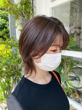 ショート わかばやし ゆうこのヘアスタイル