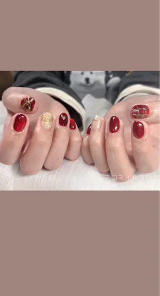 ネイル コネコネイルサロン モデル用のネイルデザイン