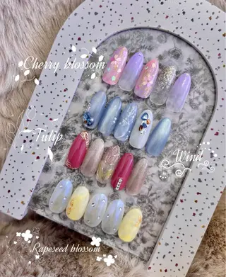 ネイル beauty salon ma'am所属・chihiro 小路ネイルのネイルデザイン