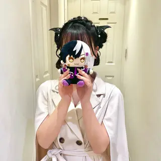 ヘアアレンジ ハイトーンカラー/ 長さだし🐇きょうかのヘアスタイル