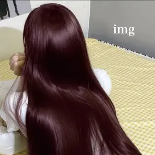 ロング カラー ヘアアレンジ ❣️ブリーチなし暖色 ayu❣️のヘアスタイル