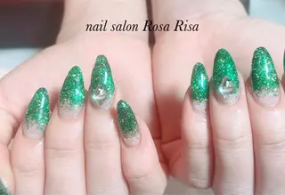 セミロング ネイル ネイルスタジオ シェイクユアハンズのネイルデザイン