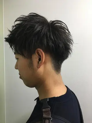 メンズ 森本裕/オーナー/ スパイラルパーマのヘアスタイル