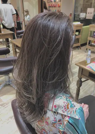 ロング カラー 🍀褒められヘア🍀 松尾舜のヘアスタイル