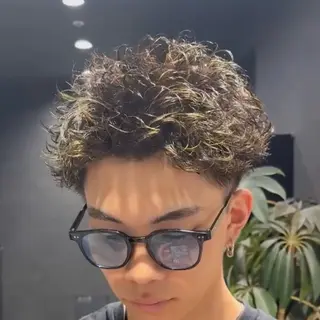 ショート パーマ指名率No1 メンズ特化ケイトのヘアスタイル