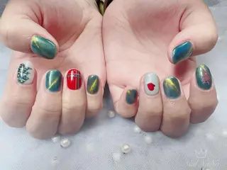 ショート カラー ネイル Nail NaNaのネイルデザイン