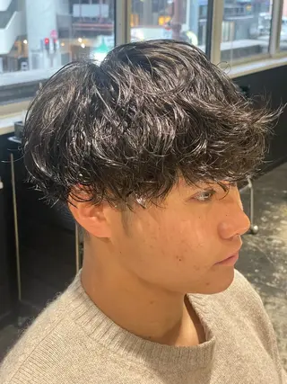 パーマ メンズ 💈メンズ職人 ルキト💈のヘアスタイル