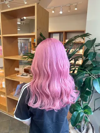 カラー ブリーチカラー/ わきたちえ🌻のヘアスタイル