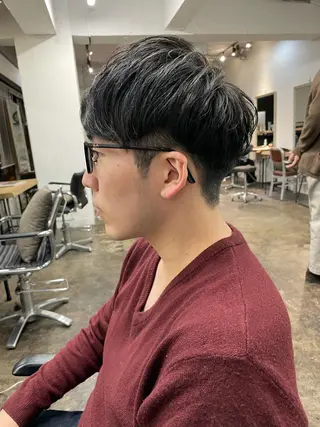 ショート メンズ メンズパーマ メンズ特化ryoのヘアスタイル