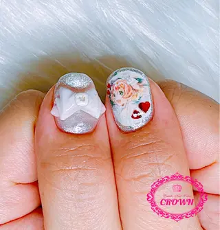 ネイル CROWN プライベートサロンのネイルデザイン