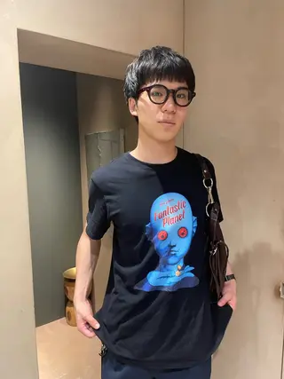 ショート パーマ メンズ メンズ専門✂️ ROW徳田浩二のヘアスタイル