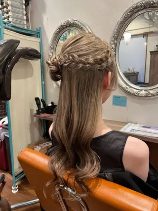 ロング Chocolat阿部野所属・なかじま ささらのヘアスタイル