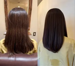 セミロング opsia所属・💗髪質改善💗 渋谷奈津美のヘアスタイル