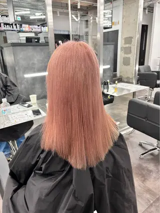ロング カラー 野﨑 煌のヘアスタイル
