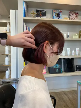 ミディアム カラー アレンジ指名 no.1✨ｈａｋｏのヘアスタイル