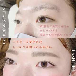 マツエク・マツパ アイブロウ 束感マツエクが人気✩ sachiのマツエク・マツパデザイン