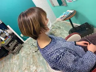 ショート 佐々木 菜摘のヘアスタイル