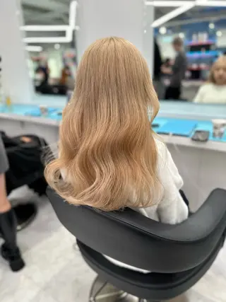 セミロング カラー ♡ダブルカラー特化♡ miyuのヘアスタイル