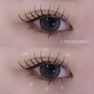 マツエク・マツパ EYELA リアのマツエク・マツパデザイン