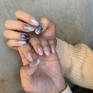 ネイル AOI✩⡱ y2kネイルのネイルデザイン