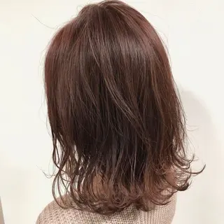 セミロング カラー 似合わせレイヤー カット/KANNAのヘアスタイル