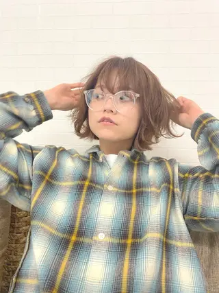 ミディアム カラー 🌱加藤　胡太郎 /艶髪ストレート🌱のヘアスタイル