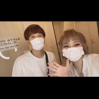 ショート カラー メンズ キッズ ✂︎ショート、ボブ、 レイヤー🩵YUMIのヘアスタイル