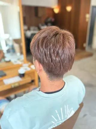 ショート カラー 宇田 真基のヘアスタイル