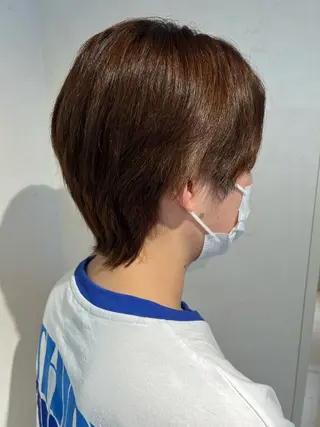 ショート パーマ/ハイトーン /吉田眞のヘアスタイル