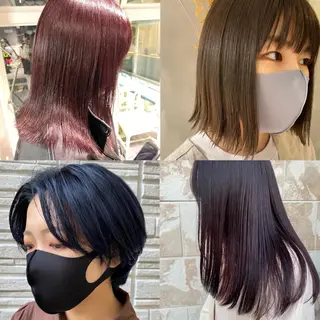 カラー デザインカラー/パー マ🦖外岡咲希🦖のヘアスタイル