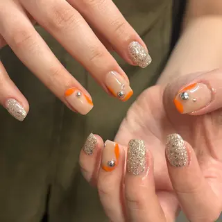 ネイル カメレオン京橋🌻 草葉由佳のネイルデザイン