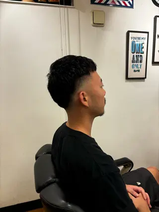 ショート メンズ SUPERCOOL   and RICO East所属・山室 恵介のヘアスタイル