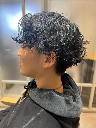 パーマ メンズ ⭕️メンズパーマ⭕️ 山口　裕太郎のヘアスタイル
