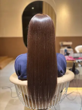 ロング カラー 藤井 隼のヘアスタイル
