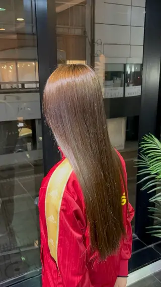 ロング カラー ruen大分駅店所属・ruen大分駅店 /佐藤萌音のヘアスタイル