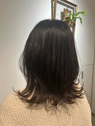 ミディアム Lis blanc所属・しみずゆさ/所沢 モデル様募集中🤍のヘアスタイル