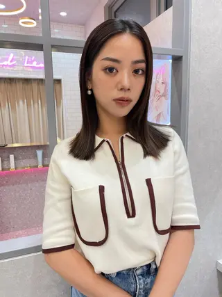 ミディアム Lond  mare 🦋ayana🦋のヘアスタイル