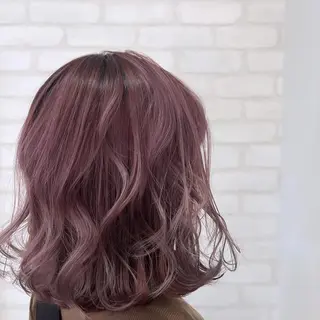 ミディアム カラー 藤田 陽斗のヘアスタイル