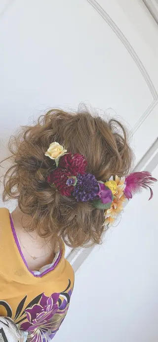 ヘアアレンジ 指名支持率NO.1 スタイリストのヘアスタイル