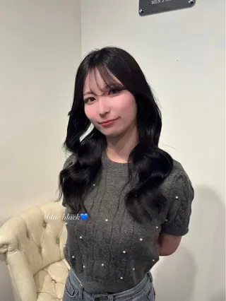 ロング 💜透明感カラー💜 cocoro🎶のヘアスタイル