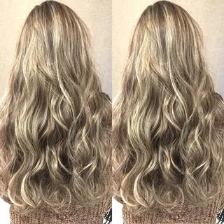 ロング カラー 井上 一平のヘアスタイル