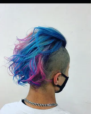 メンズ 中村 虎のヘアスタイル