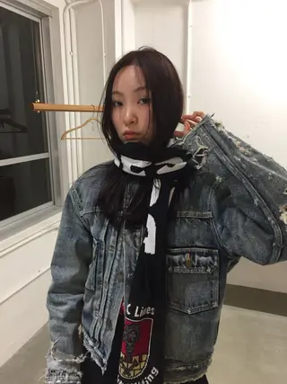 ロング Taat.所属・松林 芽依のヘアスタイル