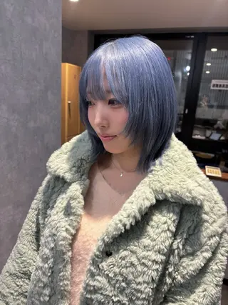 ショート カラー 🌐NATSUMI 🌐【寒色カラー】のヘアスタイル
