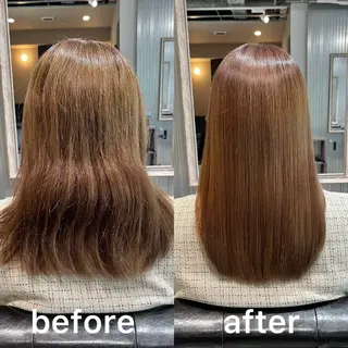 ミディアム パーマ KIZU 髪質改善 オカルト怪談のヘアスタイル