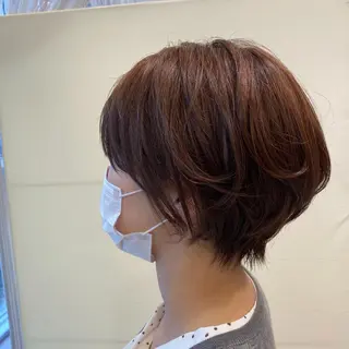 ショート ショートヘアはお任せ 冨樫真未のヘアスタイル