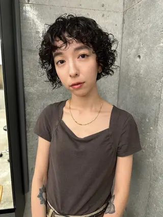 ミディアム パーマ お悩み解決パーマ hana🩰のヘアスタイル