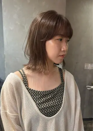 ミディアム 清水 健吏/ 韓国ヘア/レイヤーのヘアスタイル