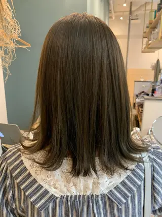 ミディアム カラー 中目黒🌼 🌼ハナのヘアスタイル