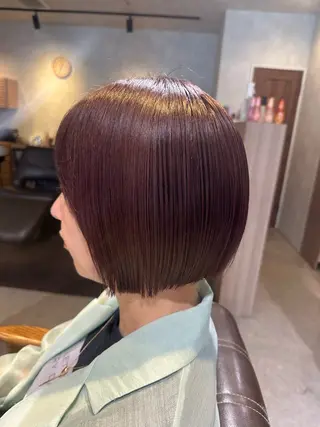 ショート カラー 🦋艶モテカラー/ヘ アセット🦋YURIのヘアスタイル